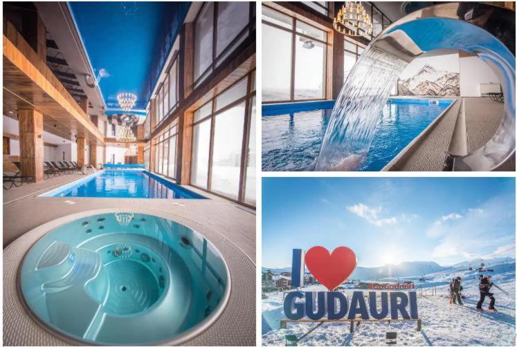 Crystal Deluxe, Four Seasons F2, New Gudauri Leilighet Eksteriør bilde