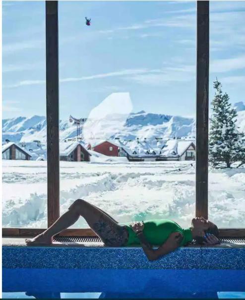 Crystal Deluxe, Four Seasons F2, New Gudauri Leilighet Eksteriør bilde